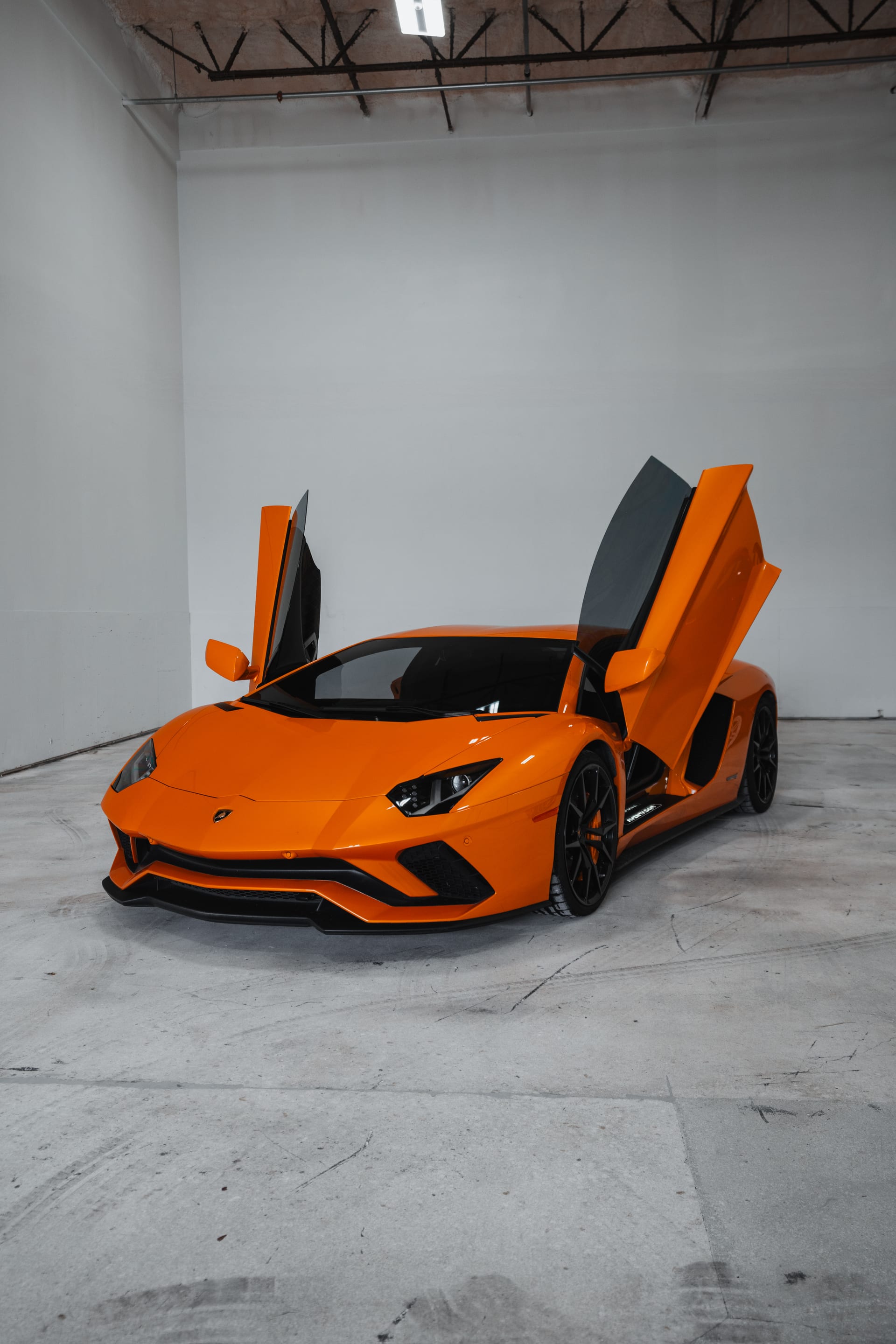 Lamborghini Aventador (Orange) - Flashy Exotics